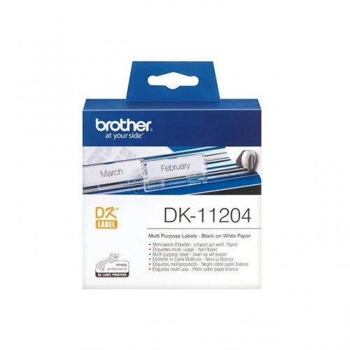 Etiquetas Brother Blanco Dk11204 Pedidos A Buen Precio