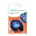 Dymo Cinta de impresión LetraTag azul (91205 / S0721650), 12mm