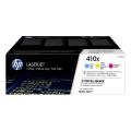 HP cartucho de tóner cian / magenta / amarillo (CF252XM / 410X) (multipack)